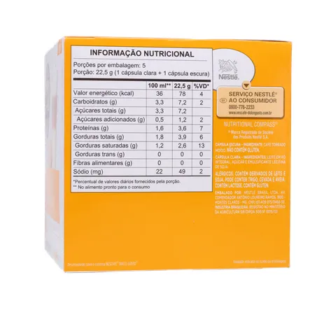 CAFÉ EM CÁPSULAS DOLCE GUSTO LATTE MACCHIATO COM 10 UNIDADES 360-8