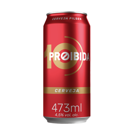 Cerveja Proibida Pilsen Lata 473ml