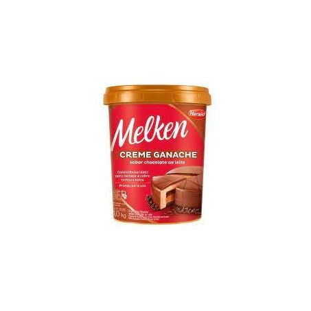 CREME GANACHE HARALD MELKEN CHOC.AO LEITE 1KG