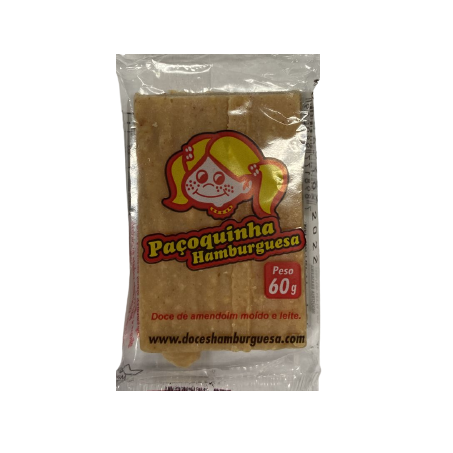 PAÇOQUINHA MAIS SABOR/ HAMBURGUESA 60G 360-1