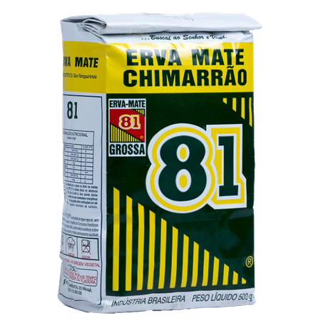 Erva Mate Grossa Chimarrao 81 500g