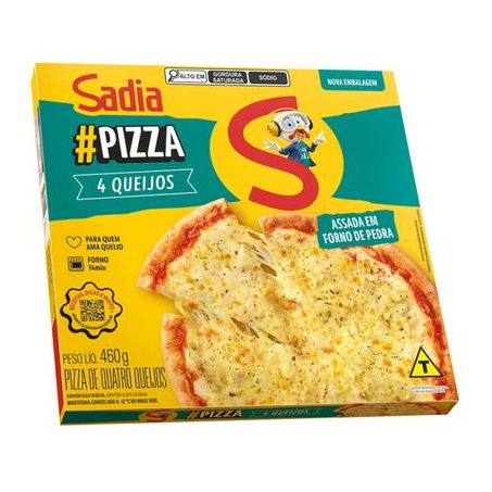 PIZZA SADIA 4QUEIJOS 460G