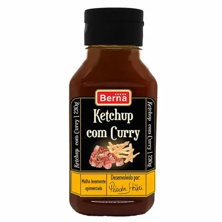 Berna Ketchup Com Curry 230G