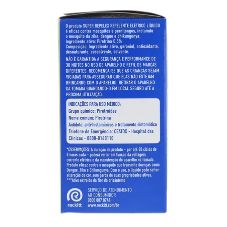Aparelho Elétrico Repelex  Refil Líquido 40Ml 360-3
