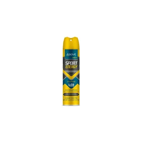 Antitranspirante Aerossol Above Sport Energy Frasco Spray 150ml