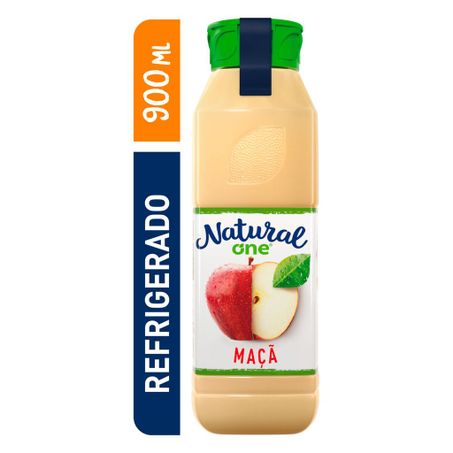 Suco integral maçã natural one refrigerado