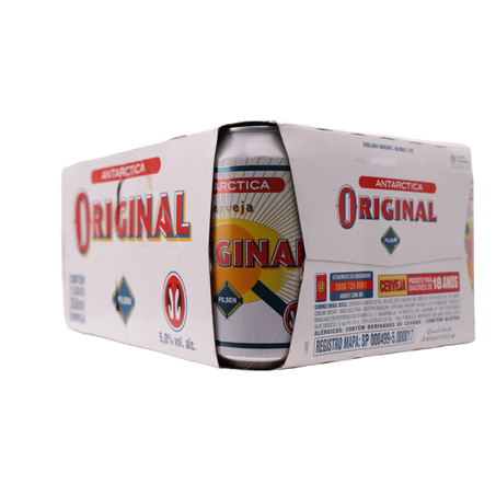 Cerveja antarctica original pilsen 350ml caixa com 12un 360-39