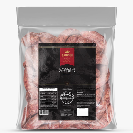 Linguica suina majestade a granel ao kg