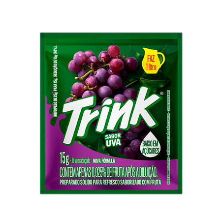 Refresco Trink Uva Pacote 15G