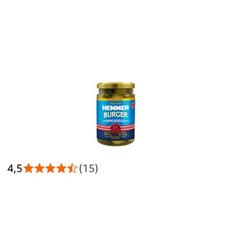 Pepino hemmer agridoce rodelas 345g