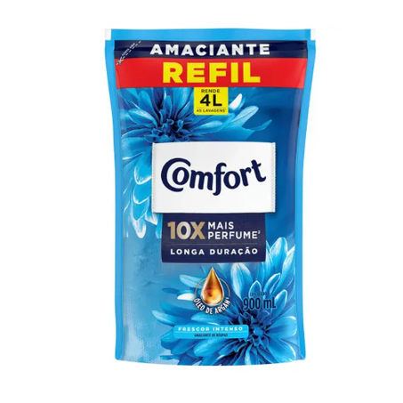 AMACIANTE CONCENTRADO FRESCOR INTENSO REFIL COMFORT 900ML