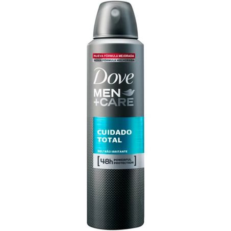 Desodorante aerosol dove 150ml masc cuidado total