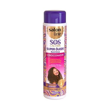 COND.SALON LINE SOS CACHOS SUPER OLEOS 300ML