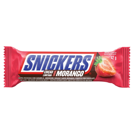 CHOC SNICKERS ED LIMITADA BR 42G MORANGO