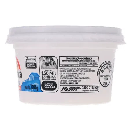 Creme de leite (nata) aurora 280g 360-8