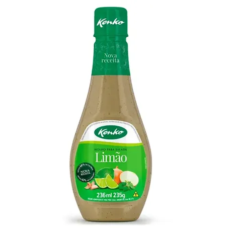 Molho para Salada Kenko Limão 236ml