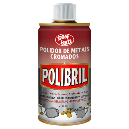 Polidor polibril cromados 200ml