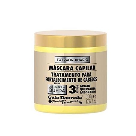 Mascara gota dourada fortal extraordinario 500g