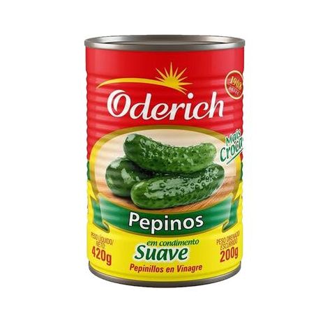 Pepino Oderich Suave Lata 200g 