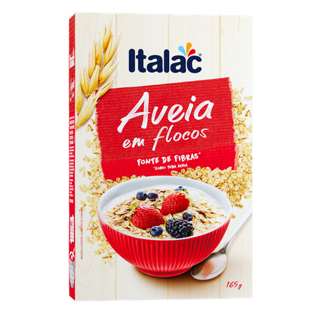 Aveia Italac em Flocos 165g