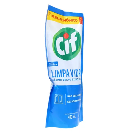 LIMPA VIDRO CIF ULTRA RÁPIDO SACHET 450ML 360-33