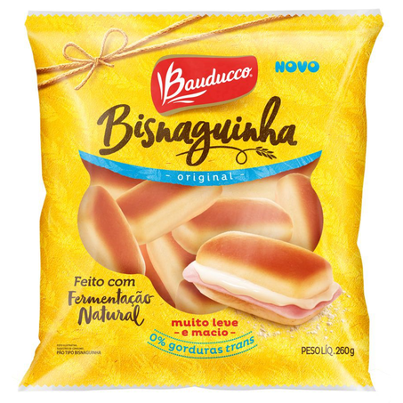 BISNAGUINHA BAUDUCCO 260G