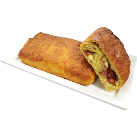 Pão de milho recheado kg