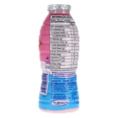 Iogurte Líquido Morango Chambinho 165g 360-15