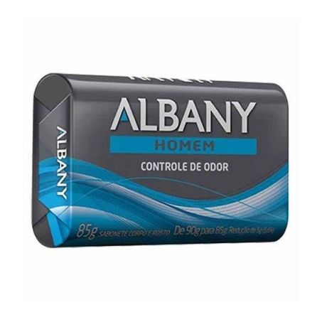 Sabonete Albany Homem Controle de Odor Embalagem 85G