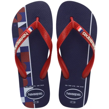 Sandalia havaianas top nations i franca 2711 azul naval 41/42