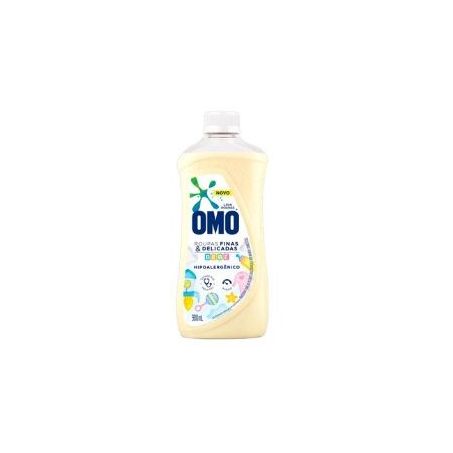SABAO LIQUIDO OMO ROUPAS FINAS E DELICADAS 900ML