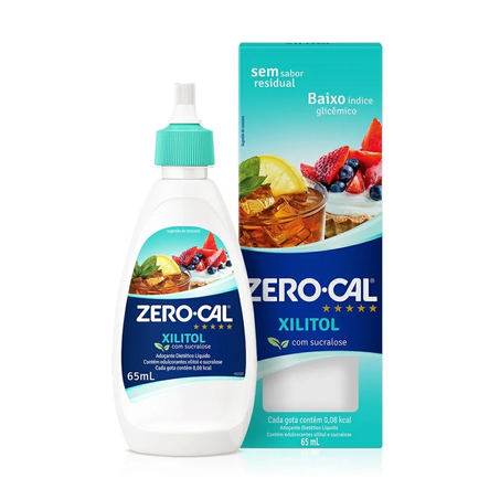 Adoçante Zero Cal 65ml Xilitol