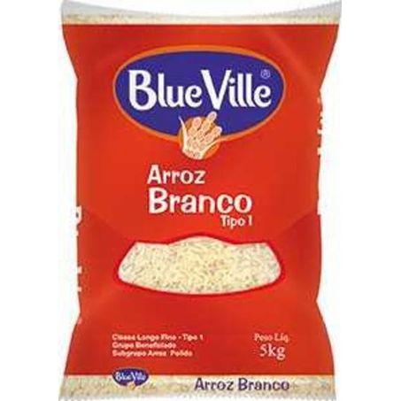 ARROZ BLUE VILLE BRANCO T1 5 KG                   