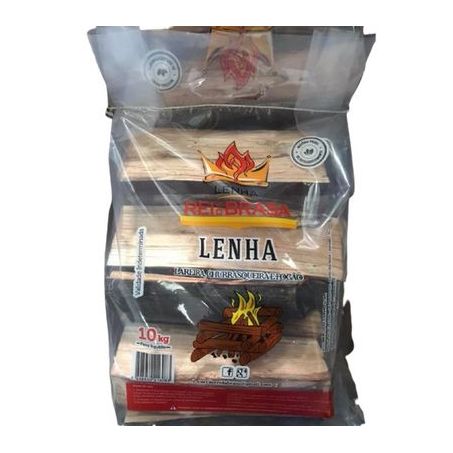Lenha rei da brasa 10kg
