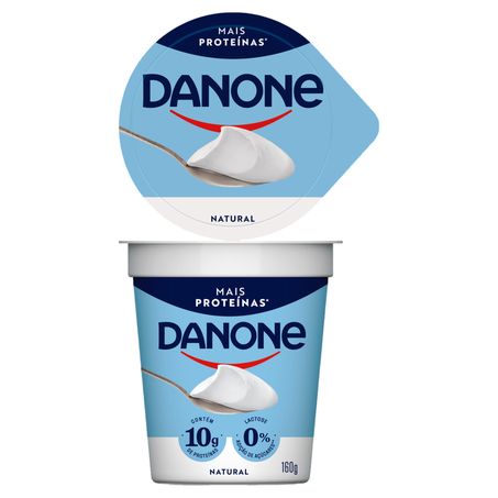 Iogurte Danone Com Proteínas Natural 160g