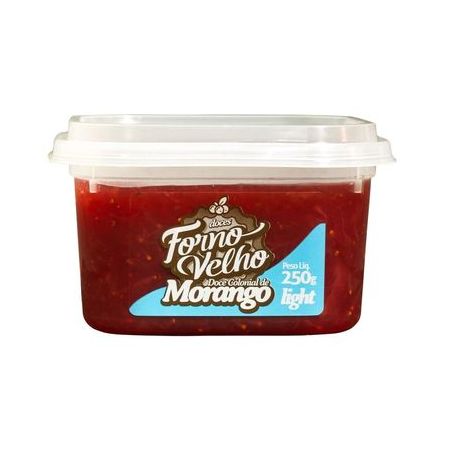DOCE COLONIAL FORNO VELHO MORANGO LIGHT 250G