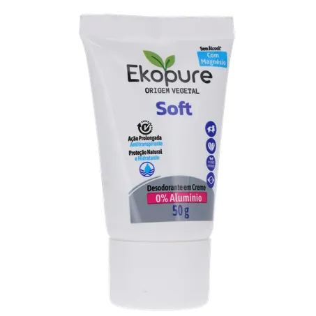 DESODORANTE EM CREME EKOPURE SOFT 50G 360-34