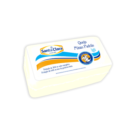 Queijo Minas padrão Santa Clara 70 light Aprox. 500g a Un
