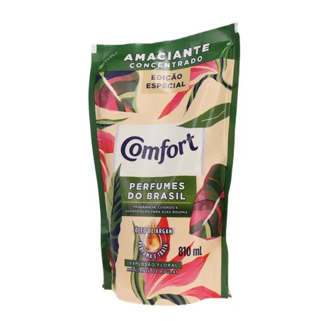 Amaciante Comfort concentrado explosão floral sachê 810ml 360-2