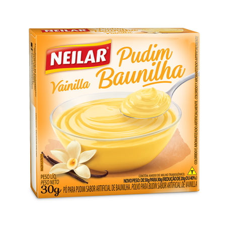 PUDIM EM PÓ NEILAR BAUNILHA 30G