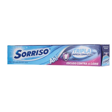 CREME DENTAL SORRISO TRIPLA LIMPEZA COMPLETA 70G 360-3