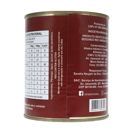 Pessego citral fatias 400g 360-18