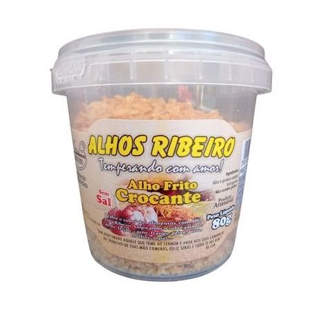 Alhos ribeiro frito crocante 80g