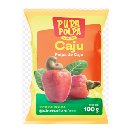 PURA POLPA 100G CAJU