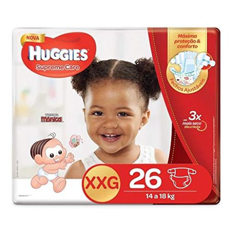 FRALDA HUGGIES SUPREME MEGA XXG 26UN
