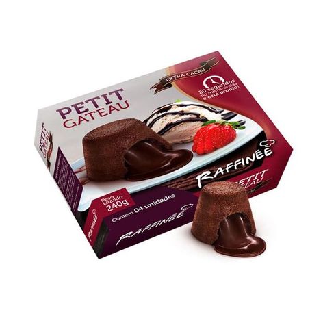 Petit gateau extra cacau raffinee 240g