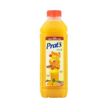 SUCO MISTO LJA/ACEROLA/MACA S/ACUCAR PRATS 900ML
