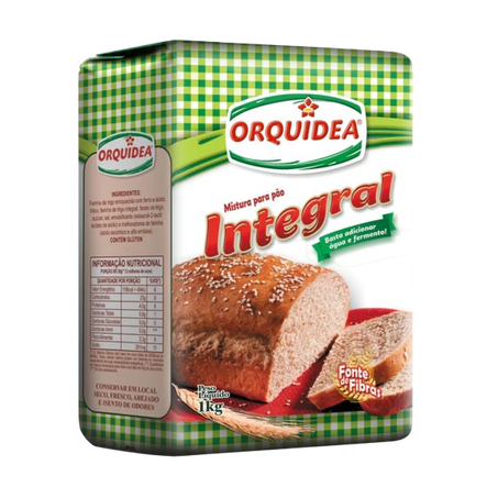 Mistura para pão orquídea integral 1kg
