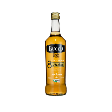 Cachaça 8 madeiras bucco 750ml