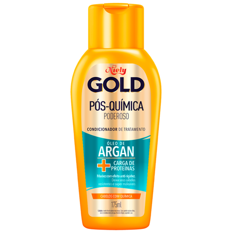 Condicionador niely gold 175ml pos quimica